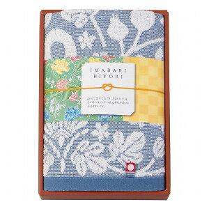 今治日和~いまばりびより~ フェイスタオル ブルー 66716 タオル製品 フェイスタオル ジャカ-ド織1枚(代引不可)【ポイント10倍】