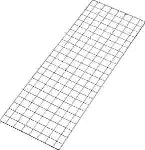 TRUSCO スチール製メッシュラック用サイドネット 1100X387【MES-G1138】(物品棚・メッシュ棚)