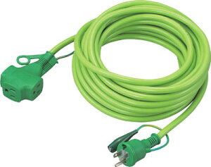 TRUSCO �g���v���|�b�L�������R�[�h �� 10m�yTPVS-10E GN�z(�R�[�h���[���E�����R�[�h�E�����R�[�h)�y���������z