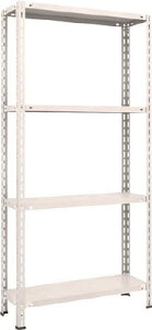 TRUSCO 軽量棚 中棚ボルトレス型 W875XD300XH1800 4段 L63V14【送料無料】