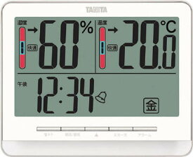 TANITA デジタル温湿度計 TT‐538‐BK TT538BK