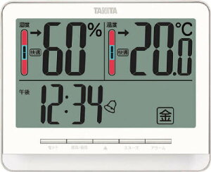 TANITA デジタル温湿度計 TT‐538‐WH TT538WH【送料無料】
