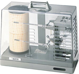 佐藤 シグマ2型温湿度記録計【7210-00】(計測機器・温度計・湿度計)【送料無料】