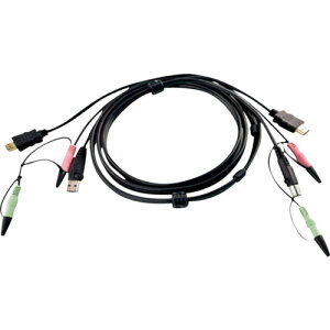 ATEN USB HDMI KVM �P�[�u�� 1.8m 2L7D02UH�y���������z