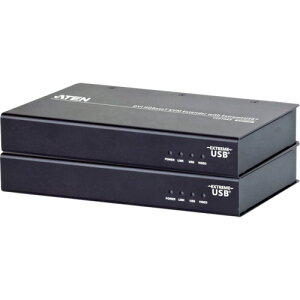 ATEN KVM�G�N�X�e���_�[ USB/DVI�Ή�(1,920×1,200@100m)(HDBaseT class A�AExtremeUSB�Ή�) CE610A�y���������z