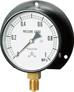 右下 一般圧力計【G321-211-V-0.5MP】(計測機器・圧力計)【送料無料】