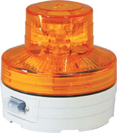 日動 電池式LED回転灯ニコUFO 常時点灯タイプ 黄【NU-AY】(安全用品・標識・工事灯)【送料無料】