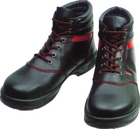 シモン 安全靴 編上靴 SL22－R黒／赤 27．0cm【SL22R-27.0】(安全靴・作業靴・安全靴)【送料無料】
