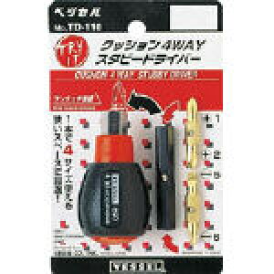 �x�b�Z�� �N�b�V����4WAY �X�^�r�[�h���C�o�[TD110�yTD-110�z(�h���C�o�[�E�Z�p�_�����`�E�O���b�v�h���C�o�[)
