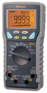 SANWA �^�̎����l�Ή��f�W�^���}���`���[�^ �p�\�R���ڑ��^�yPC710�z(�v���@��E�}���`���[�^�[)�y���������z