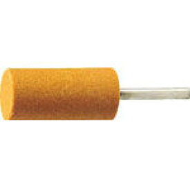 TRUSCO 軸付砥石WA 円筒型 Φ3X幅13X軸3 ＃80 10本入【MO-021P】(研削研磨用品・軸付砥石)