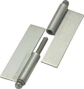 TRUSCO スチール製抜き差し蝶番 穴ナシ 右用【225W-5030R】(建築金物・工場用間仕切り・建築蝶番)