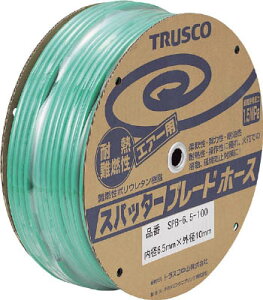 TRUSCO �X�p�b�^�u���[�h�`���[�u 6�D5X10mm 100m �h�������ySPB-6.5-100�z�y���������z