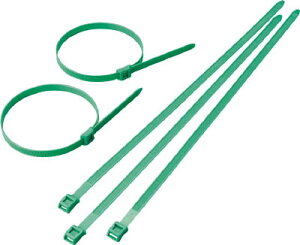 TRUSCO �J���[�C�����C���P�[�u���^�C��9�D0×255�ő�74 100�{���yTFCVR-255GN�z(�d�ݔz�����i�E�P�[�u���^�C)�y���������z