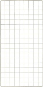 TRUSCO 棚用ディスプレイネット 金具付 450X900ネオグレー【TN-4509 NG】(物品棚・軽量棚)
