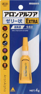 コニシ アロンアルフアEXTRAゼリー状 4g【5274】(接着剤・補修剤・瞬間接着剤)
