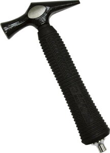 DOGYU ショートハンマー 先切型 210mm【202】(ハンマー・刻印・ポンチ・仮枠ハンマー)
