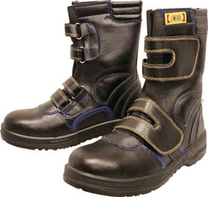 おたふく 安全シューズ静電半長靴マジックタイプ 25.5cm【JW-773-255】(安全靴・作業靴・プロテクティブスニーカー)【送料無料】