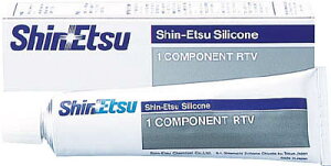 信越 一般電気用RTVゴム 中粘度 100g ブラック【KE347B-100】(接着剤・補修剤・工業用シーリング剤)
