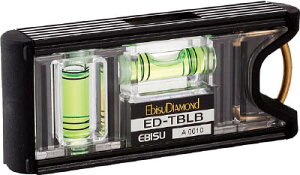 エビスダイヤモンド トビレベル ブラック/グリーン【ED-TBLB】(測量用品・水平器)