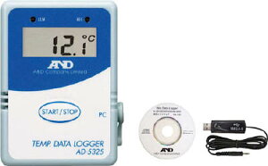 A&D 温度データーロガー 8000メモリースタート・セット【AD5325SET】(計測機器・温度計・湿度計)【送料無料】