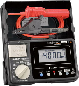 HIOKI 5レンジ絶縁抵抗計 スイッチ付きリード【IR4051-11】(計測機器・電気測定器)【送料無料】