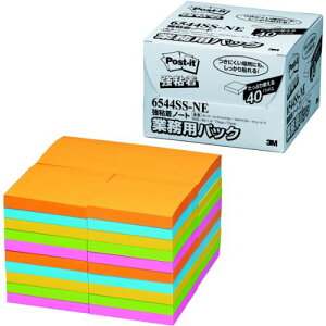 �|�X�g�E�C�b�g ���S���m�[�g 75x75mm 90��x40�� 5�F �Ɩ��p 6544SS-NE�y���������z