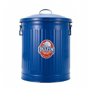 DULTON S~ ӂt 12bg u[ O  X`[  킢 CeA G AJG C_XgA JWA gbVJ k GARBAGE CAN BLUE-S (