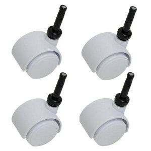 サンコープラスチック 日本製 キャスター 4個入り 専用キャスター ラック専用 引き出し専用 ホワイト 共通キャスター (A) W(代引不可)【送料無料】