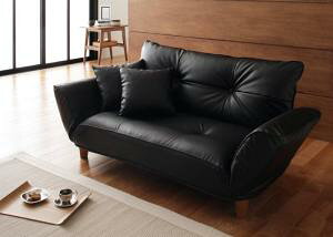 ソファベッド ソファマットレス 脚が選べるカウチソファ 木脚 2P 脚10cm(代引き不可)【送料無料】