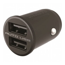 カシムラ DC-24W USB 2ポート 自動判定 コンパクト DC-047【ポイント10倍】