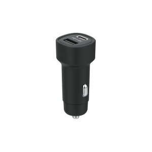 カシムラ 車載用USB電源 DC-48W USB2ポート USB-C30W+USB-A18W DC-068 12V/24V車兼用【ポイント10倍】