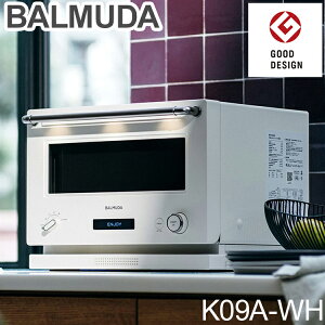 �o���~���[�_ �I�[�u�������W BALMUDA The Range K09A-WH �z���C�g �V���v�� ���� �����W �I�[�u�� ���_�� �N���V�b�N�y���������z