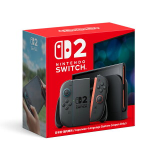 Nintendo Switch 2 �X�C�b�`2(���{��E������p) Switch 2 BEE-S-KB6CA �S�N��Ώ� �C�V�� �v���[���g �{�́y���������z