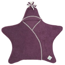 Tuppence & Crumble タッペンスアンドクランブル 星型フリースアフガン スターラップ 0-4M パープル 1個 新生児~生後4ヶ月頃【送料無料】