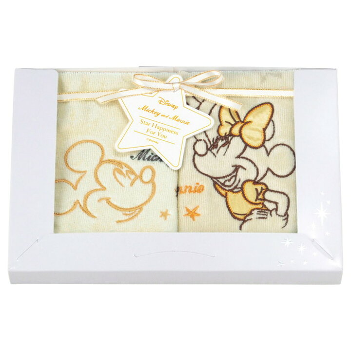 楽天市場 ディズニー スターハピネス ウォッシュタオル2p Ds 9015 リコメン堂