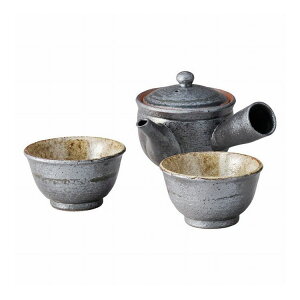 信楽焼 Sumi-iro ふたり茶器 Sum-3(代引不可)【ポイント10倍】【送料無料】
