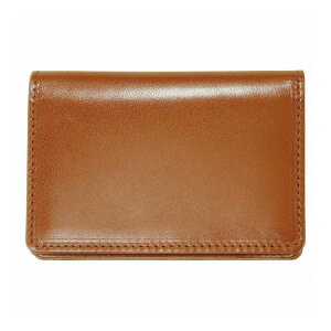 栃木レザー名刺入 ブラウン 630005-20(代引不可)【ポイント10倍】【送料無料】