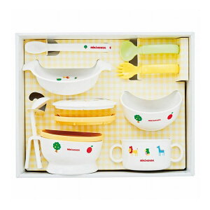 ミキハウス テーブルウェアセット 46-7124-820(代引不可)【ポイント10倍】【送料無料】