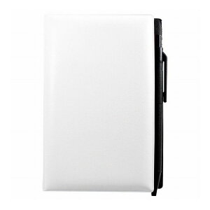 PVC付箋メモ(ペン付き) ホワイト S3206(代引不可)【ポイント10倍】