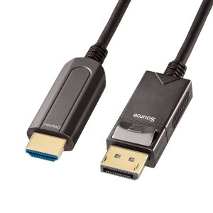 DisplayPort-HDMI�ϊ����t�@�C�o�[�P�[�u�� 20m KC-DPHDFB200(����s��)�y���������z