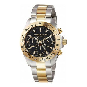 �_�j�G���E�~���[���[ DANIEL MULLER �r���v DM-2003TGB �u���b�N×�S�[���h�y�|�C���g10�{�z�y���������z