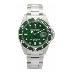�_�j�G���E�~���[���[ DANIEL MULLER �r���v DM-2018GN �O���[���y�|�C���g10�{�z�y���������z