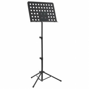 vidaXL 譜面台 ブラック スチールアート&エンターテイメント 趣味&クリエイティブアーツ 楽器&オーケストラアクセアリ 音楽用スタンド(代引不可)