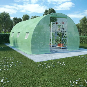 vidaXL ���� 13.5m2 450x300x200cm�z�[��&�K�[�f�� ��&�K�[�f�� �K�[�f�j���O �O���[���n�E�X�E����(����s��)