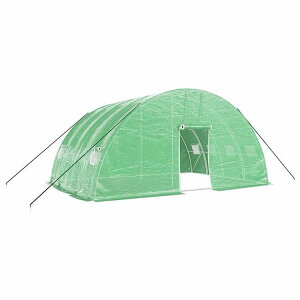 vidaXL �X�`�[���t���[���O���[������ 24 m[2] 6x4x2,85 m �z�[��&�K�[�f�� ��&�K�[�f�� �K�[�f�j���O �O���[���n�E�X�E����
