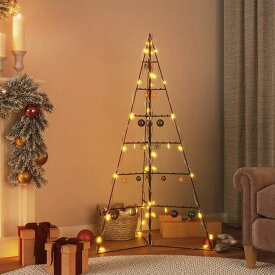 vidaXL 金属製クリスマスツリー デコレーション用 ブラック 140cmホーム&ガーデン デコレーション シーズン&ホリデーデコレーション クリスマスツリー(代引不可)