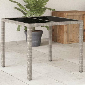 vidaXL K[fe[u KXVt 90x90x75 cm |^ O[Ƌ AEghAƋ AEghAe[u(s)