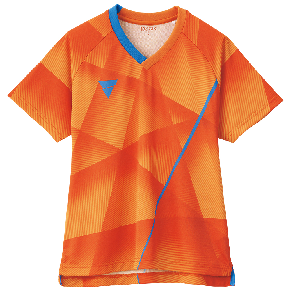 送料無料 VICTAS 卓球ゲームシャツ V-LGS201 73%OFF レディース用 人気デザイナー カラー 031485 卓球 オレンジ