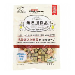 ドギーマンハヤシ 無添加良品 乳酸菌入り野菜Mixキューブ 240g